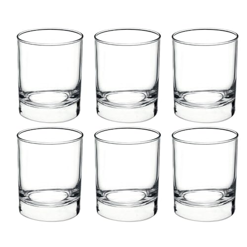 Cecaro Group Set 6 Bicchieri Acqua Vetro 275 ml Trasparenti