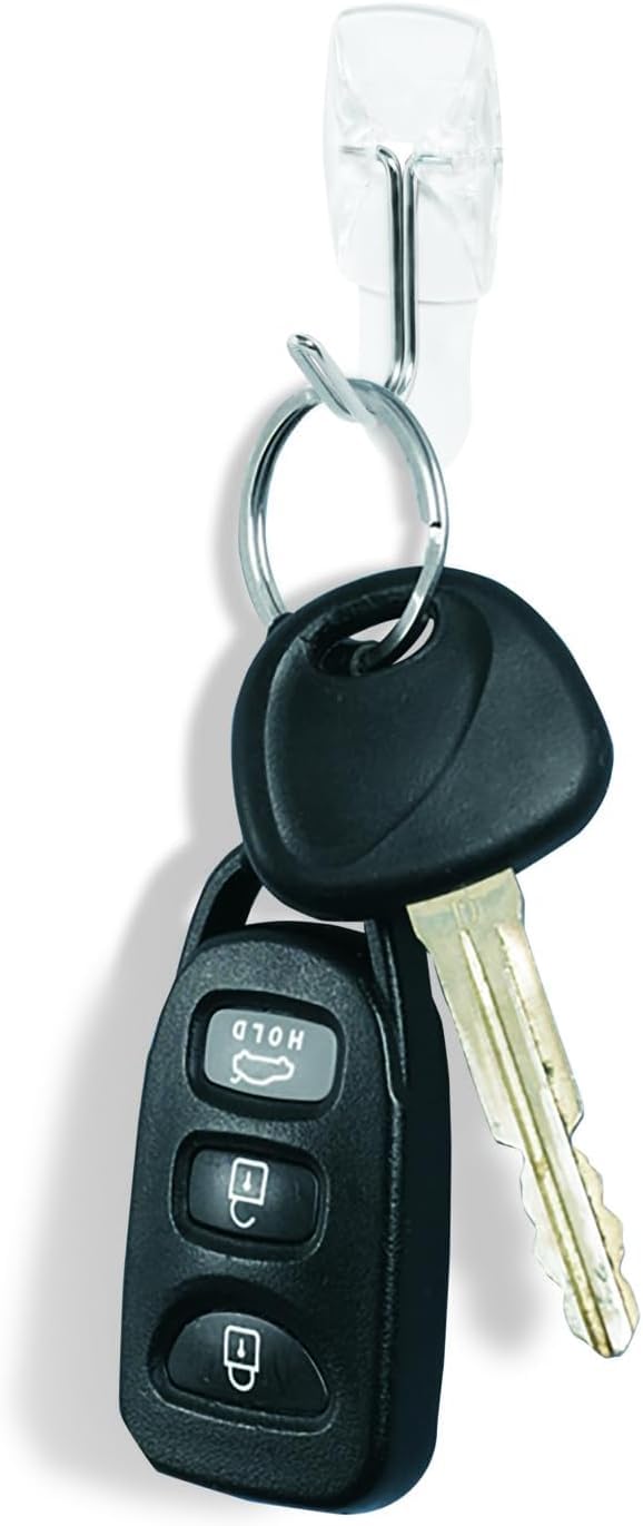 Command Ganci Adesivi Trasparenti Piccoli 3 Pezzi
