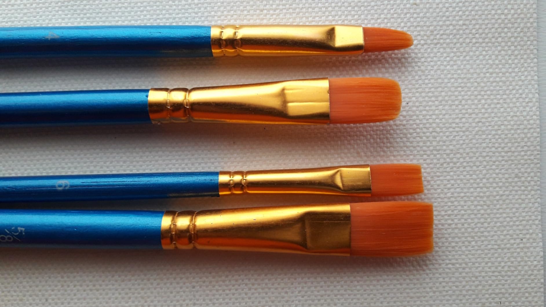 Quelcc set 20 pennelli pittura rosa acquerello acrilico nylon