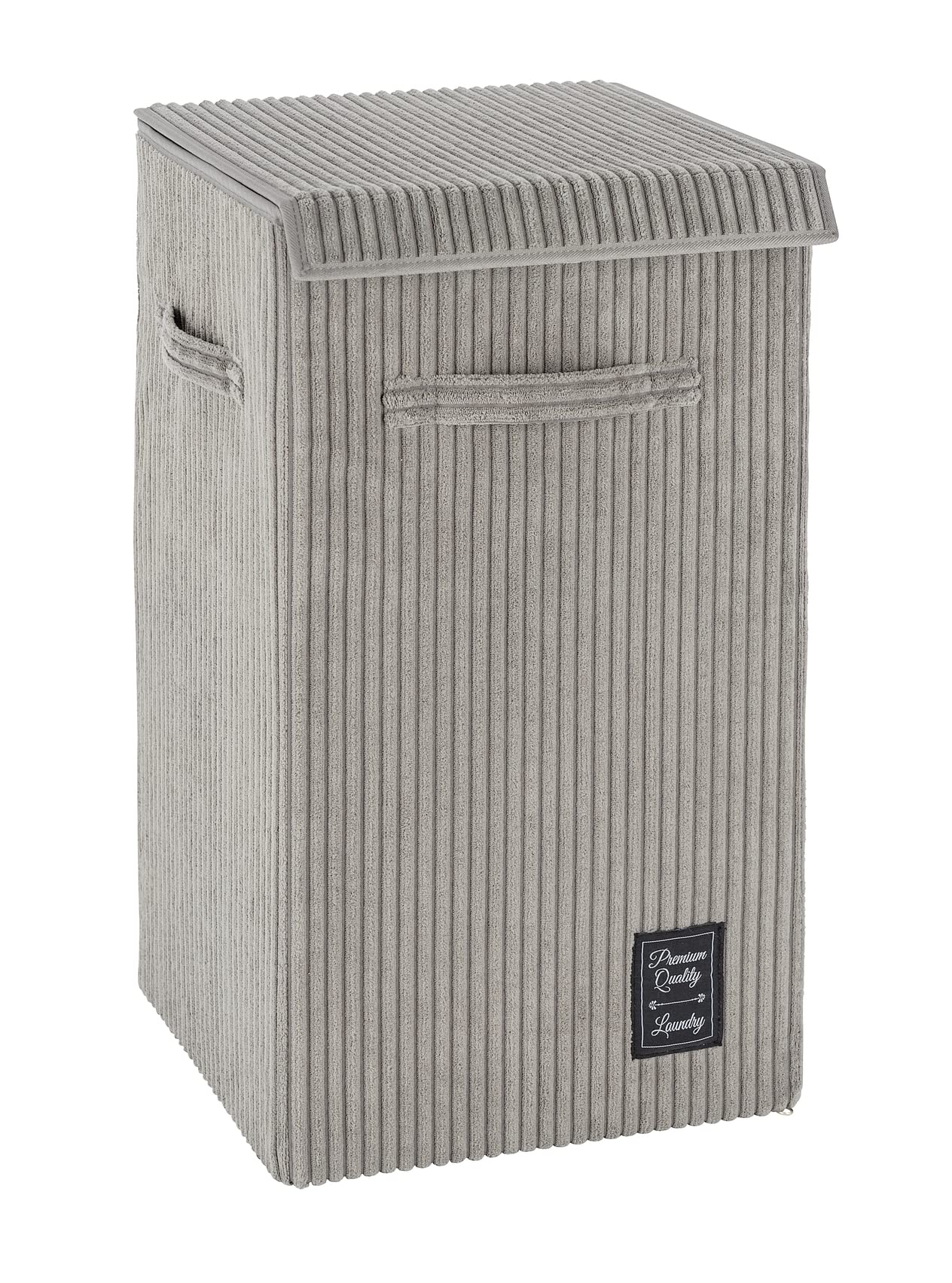 Wenko Cora cesto portabiancheria grigio 63 litri