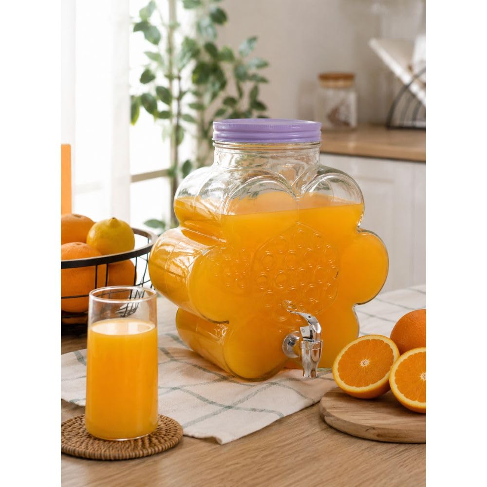 Cecaro Group Dispenser Bevande Vetro 3,5 Litri