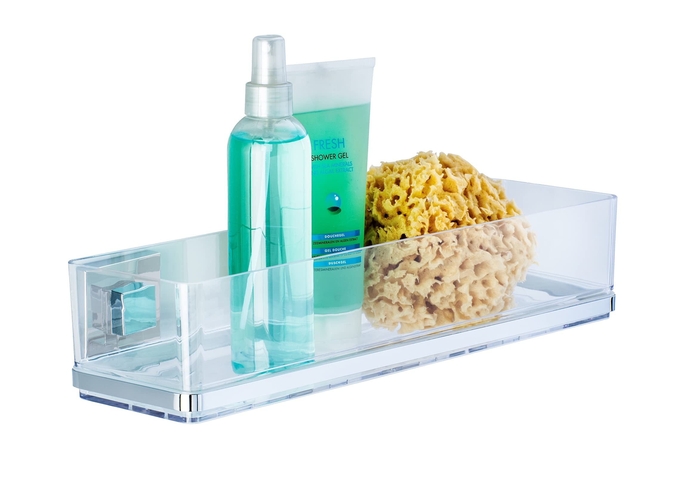 Wenko Vacuum-Loc Quadro mensola bagno inox 38,5 cm