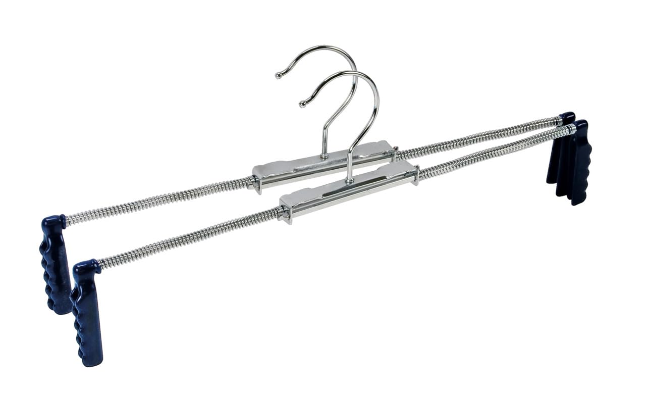 Wenko Spiral Grucce Estensibili Argento Set 2 Pezzi