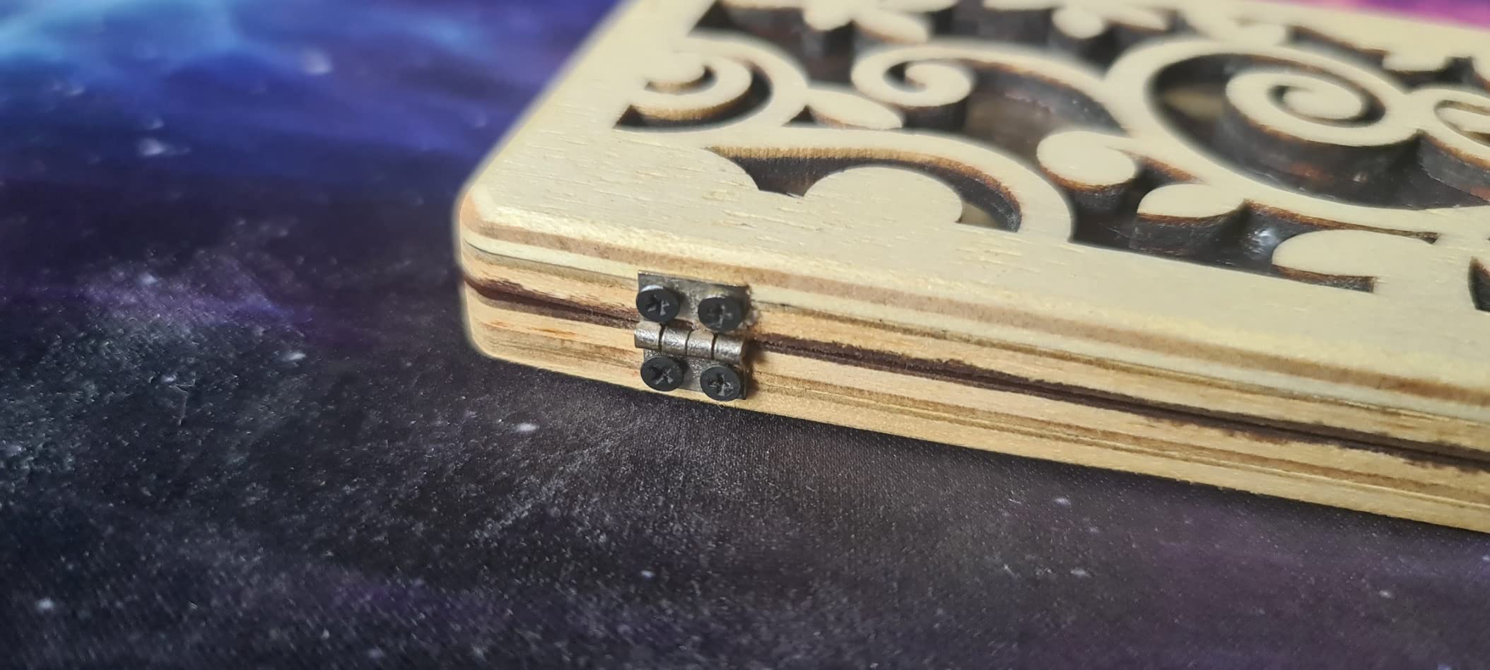 Lxoraziy Mini Cerniere 10x8 mm 100 Pezzi per Legno