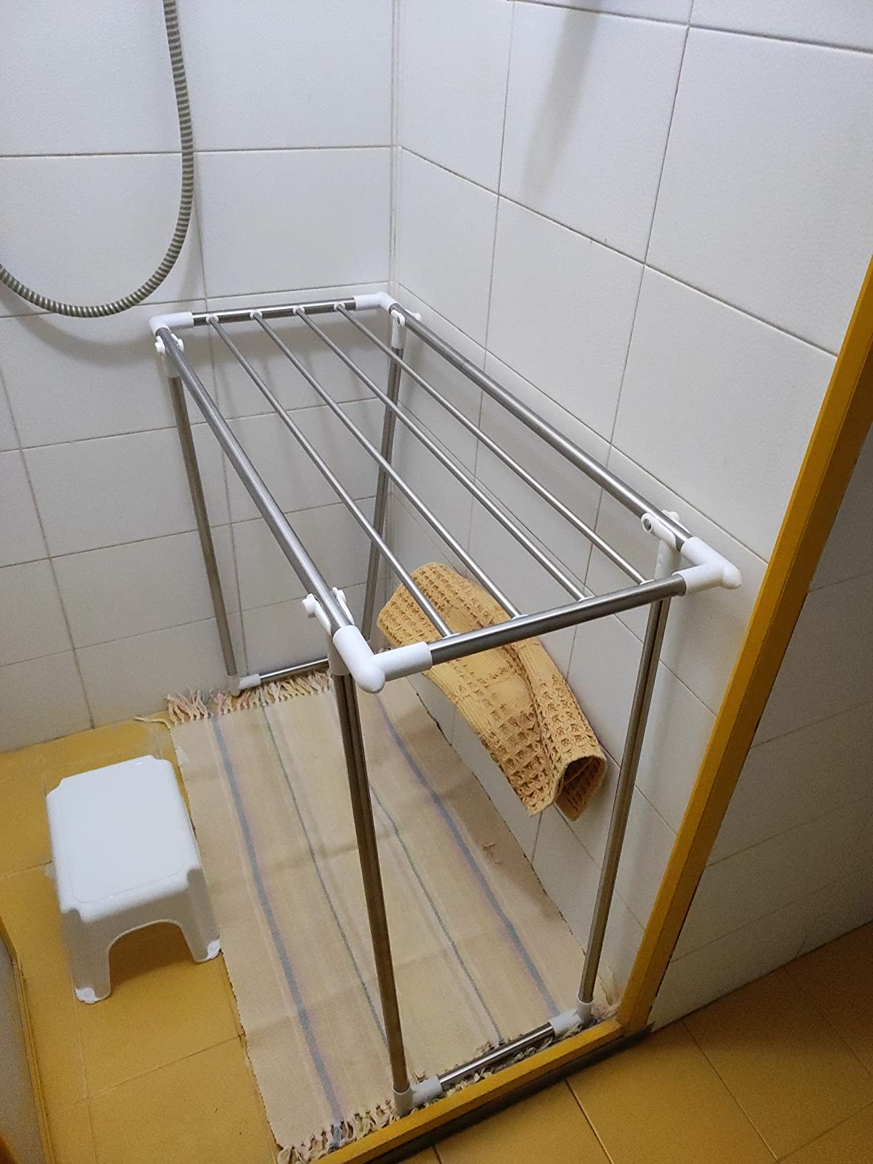Wenko Profi Single stendibiancheria 5,5 m acciaio