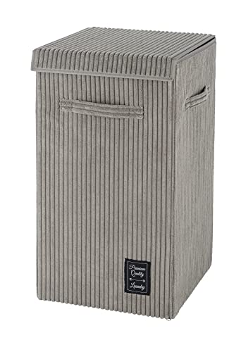 Wenko Cora cesto portabiancheria grigio 63 litri