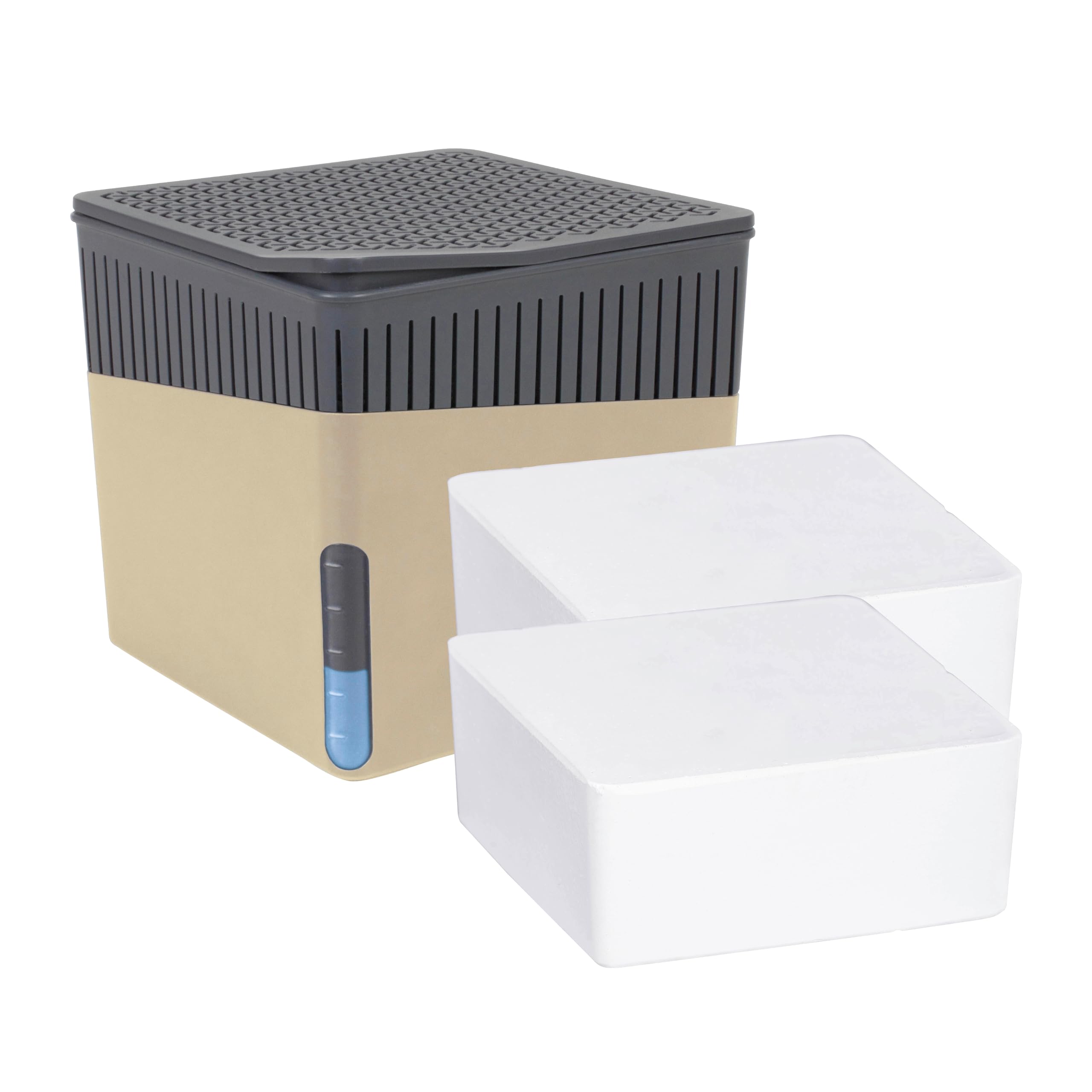Wenko Cube deumidificatore beige 2x500 g fino a 40 m3