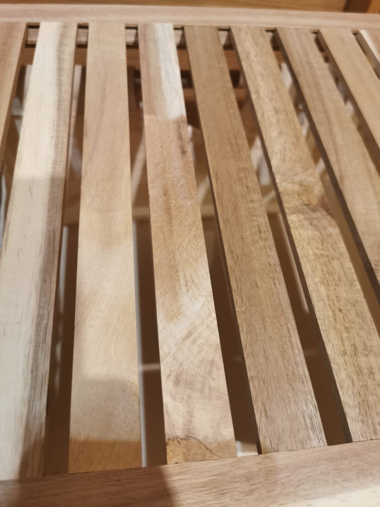 Wenko Acina carrello 3 cassetti legno acacia