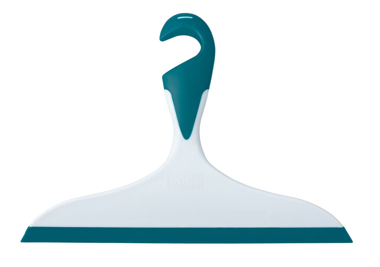 Wenko Loano Tergidoccia Vetro 23 cm Azzurro Bianco con Gancio