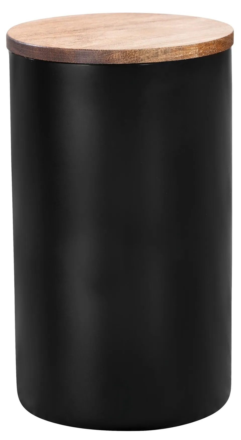 Wenko Mio contenitore vetro 1,4 l nero ermetico