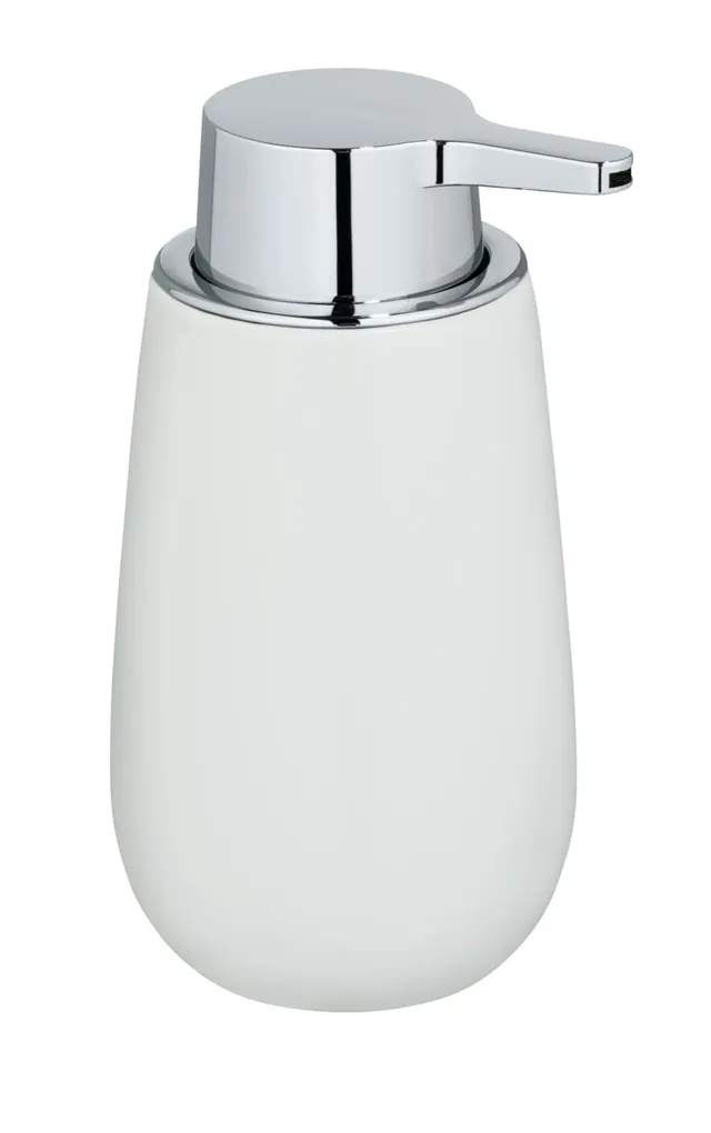 WENKO Badi dispenser sapone ceramica bianco 320 ml