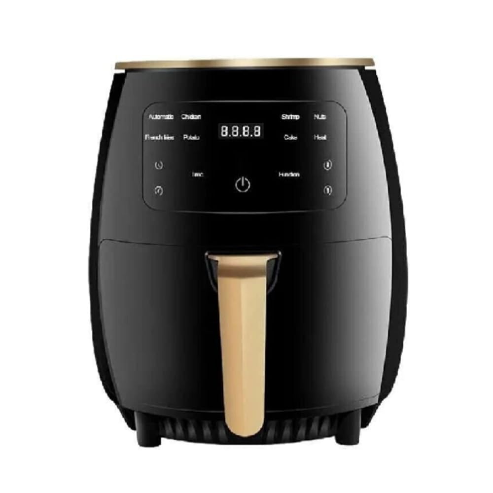 Cecaro Group Friggitrice ad Aria 6L 2400W Touch Nera