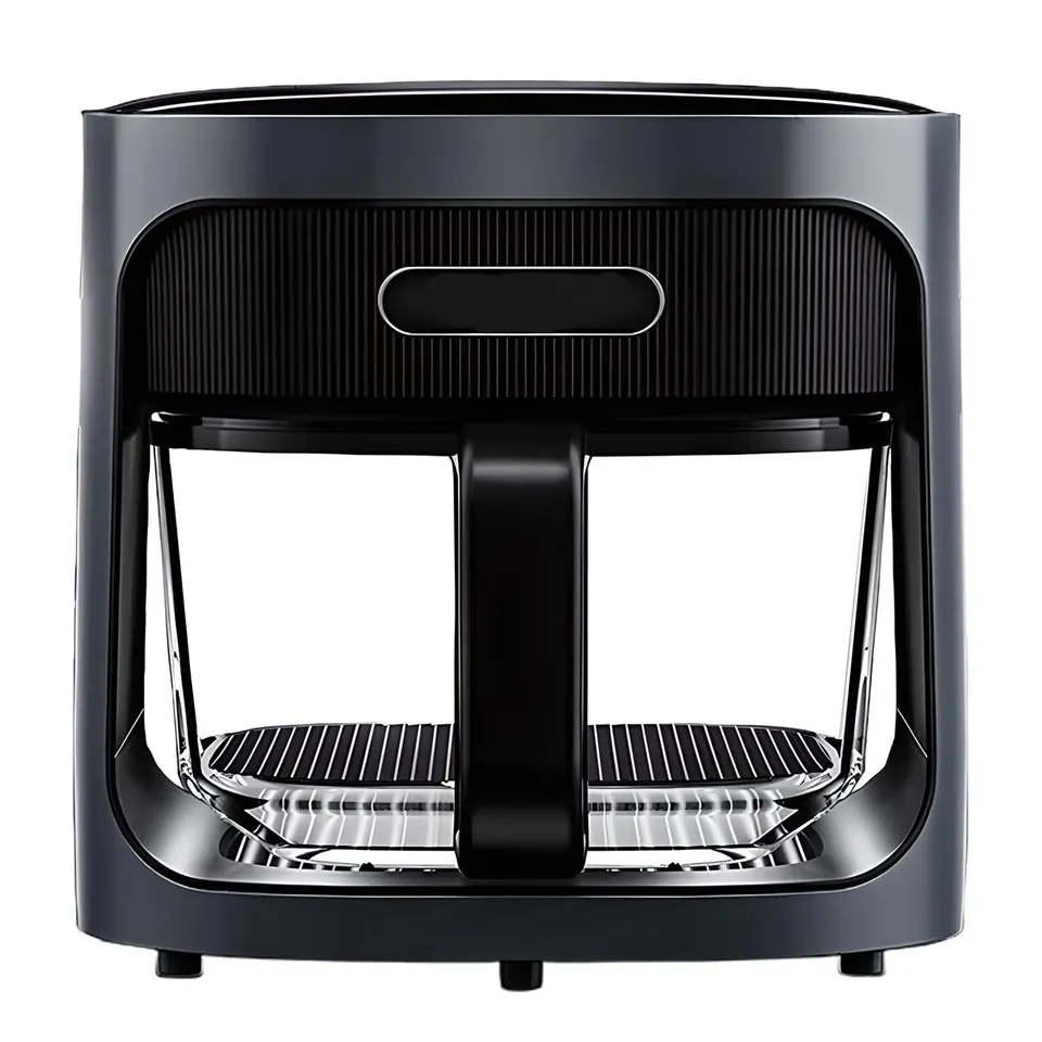 Cecaro Group Friggitrice ad Aria 6L 1200W Vetro 7 Funzioni