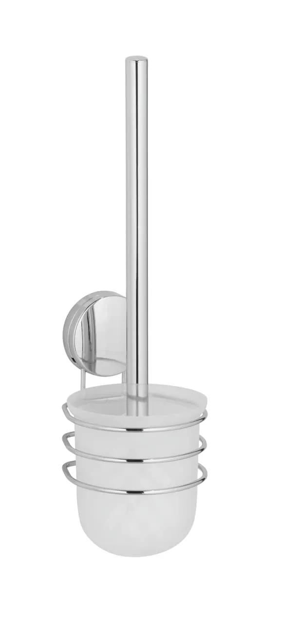 Wenko Osimo Static-Loc Plus set scopino WC acciaio 10 kg