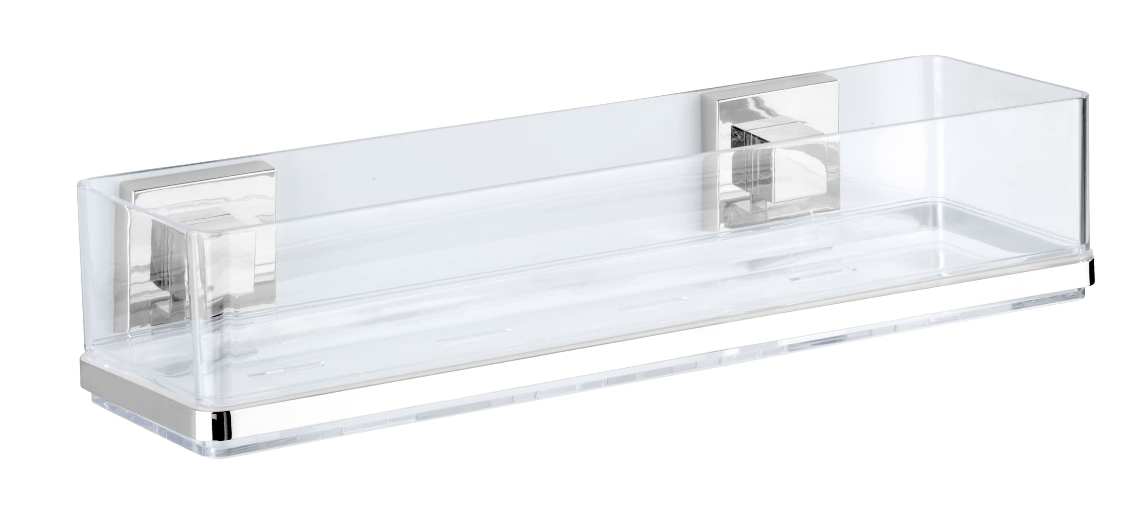 Wenko Vacuum-Loc Quadro mensola bagno inox 38,5 cm