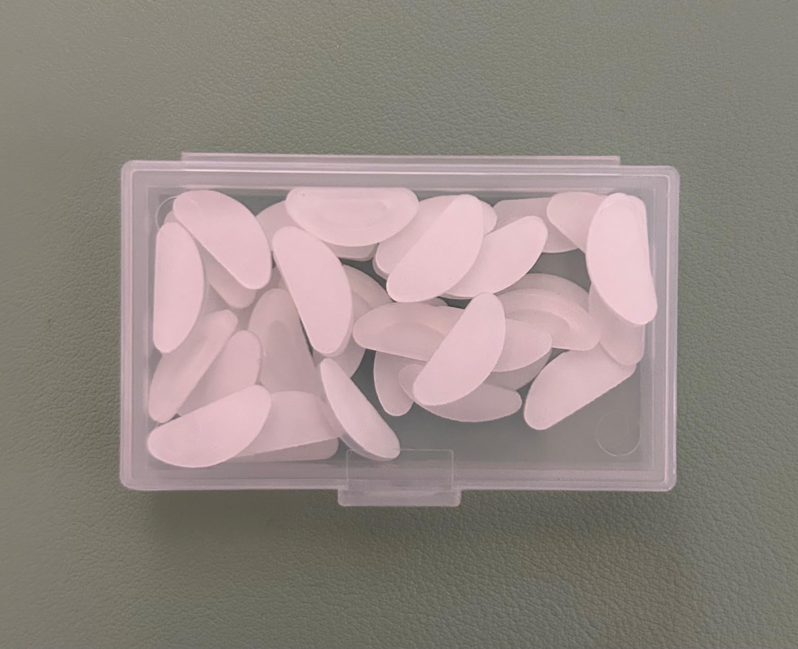 Quelcc Naselli Occhiali Silicone Trasparenti 20 Paia