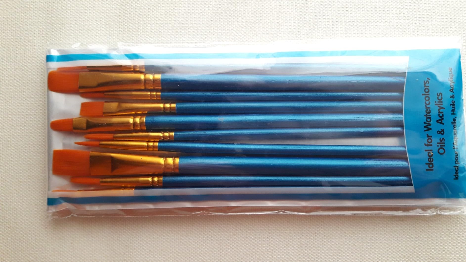 Quelcc set 20 pennelli pittura rosa acquerello acrilico nylon