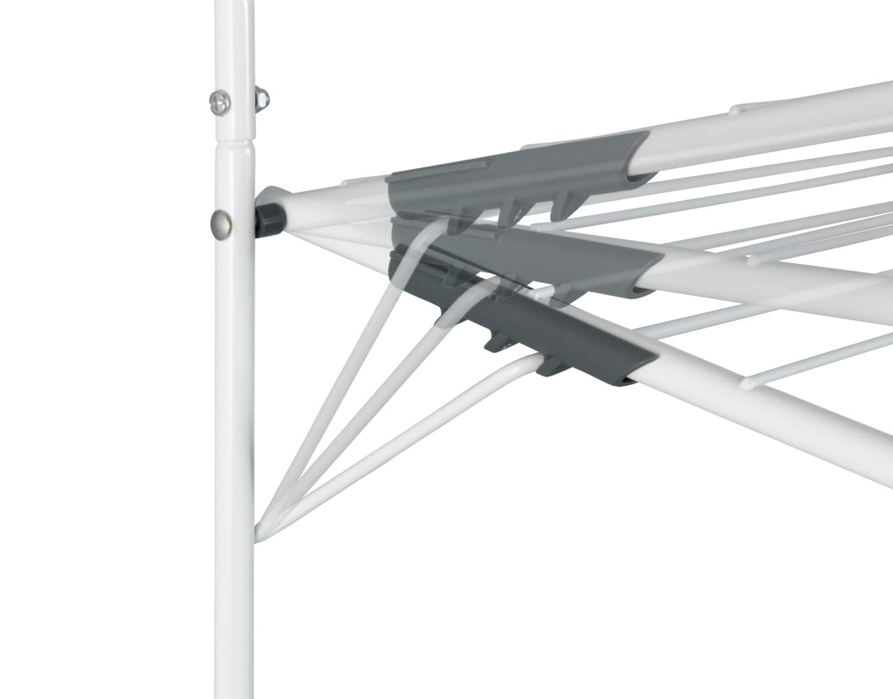 Wenko stendibiancheria per porta 51x142 cm con 6 ganci pieghevole