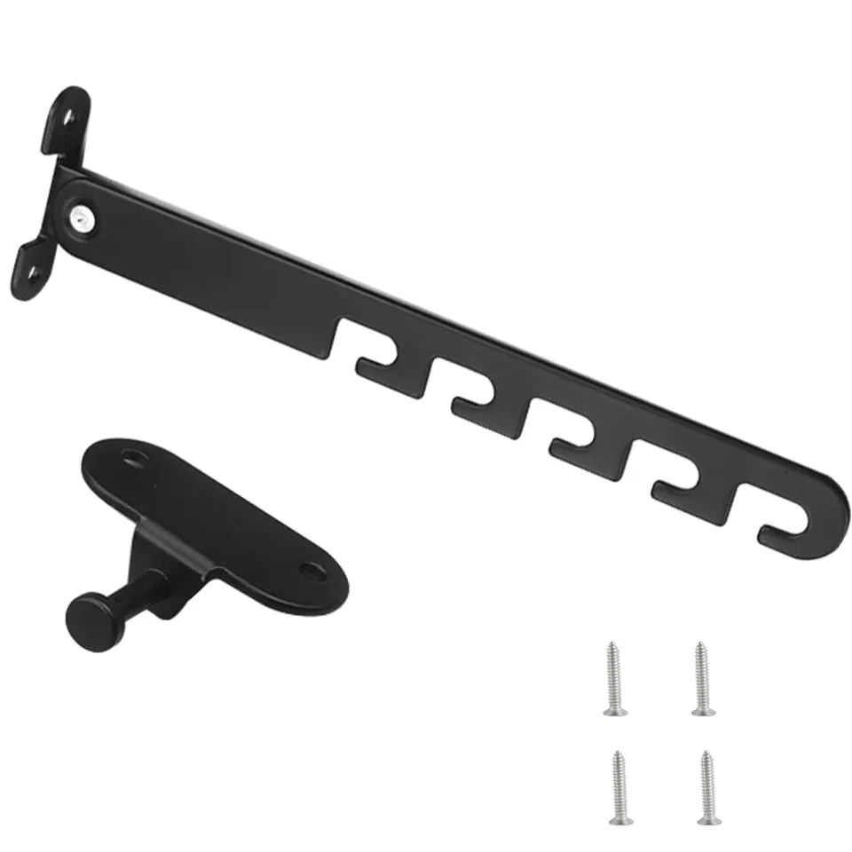 Lxoraziy Ferma Finestra Limitatore Nero 1 Pezzo 165 mm