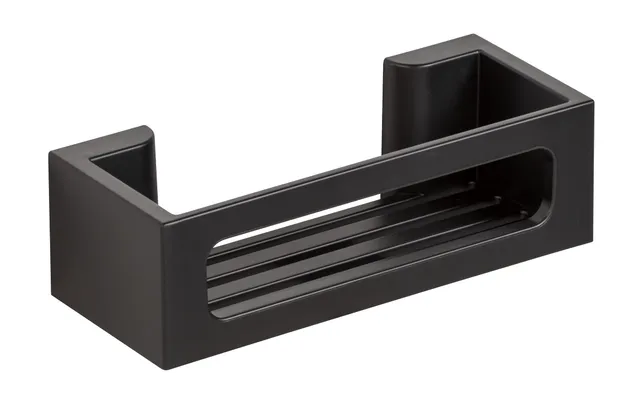 WENKO Turbo-Loc Bralia mensola doccia nera 30 cm