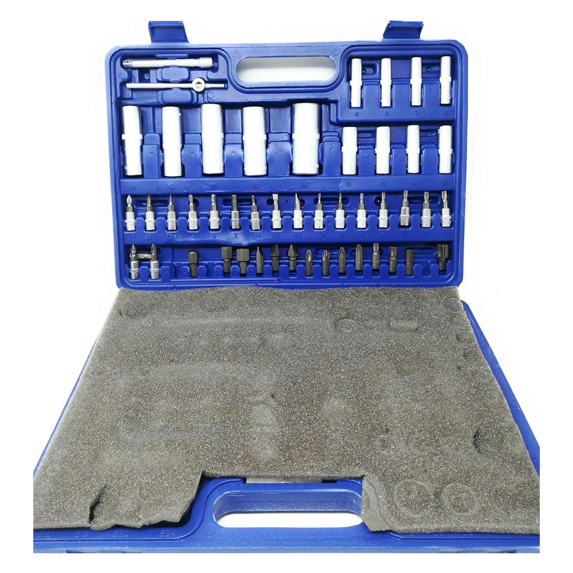 Cecaro Group Set Chiavi a Bussola 108 Pezzi Vanadio