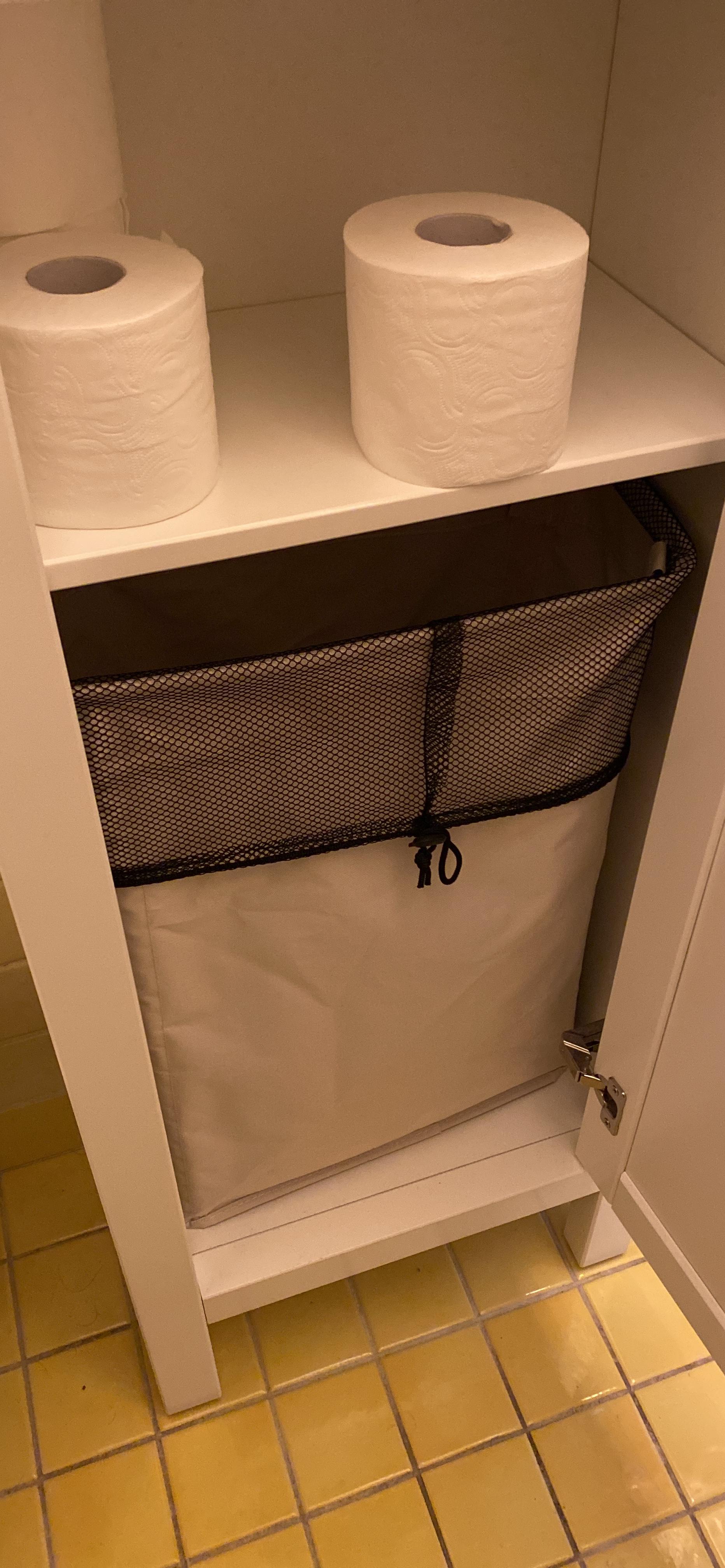 Wenko Corno Portabiancheria Taupe 43 l