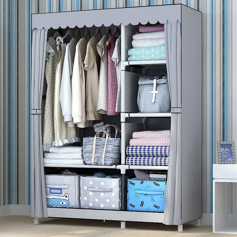 Cecaro Group Guardaroba Portatile Tessuto 170x105x45 Armadio Pieghevole