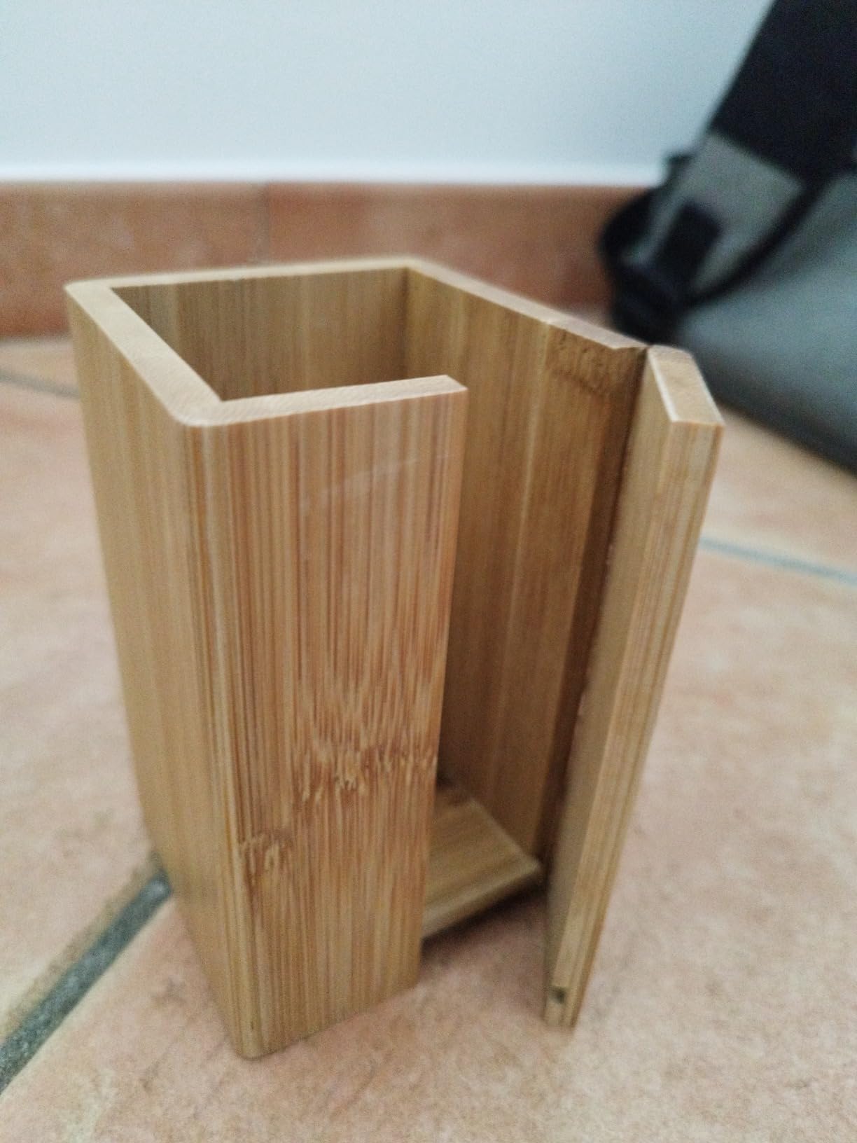 WENKO Padua 23983100 portaspazzolini bambu