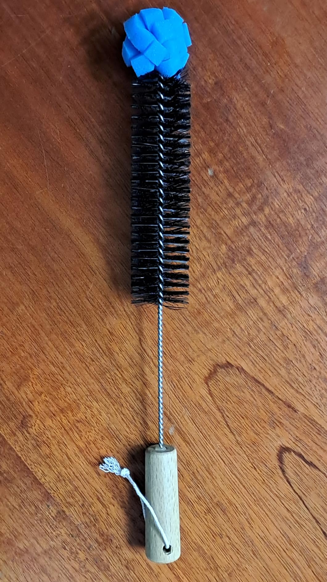 Quelcc scovolino bottiglie 32 cm set 2 pezzi spugna nylon