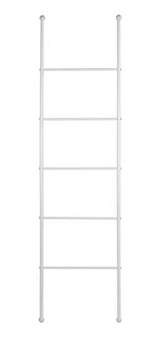 Wenko Viva scala portasciugamani bianca 43x156,5x3,5 cm acciaio