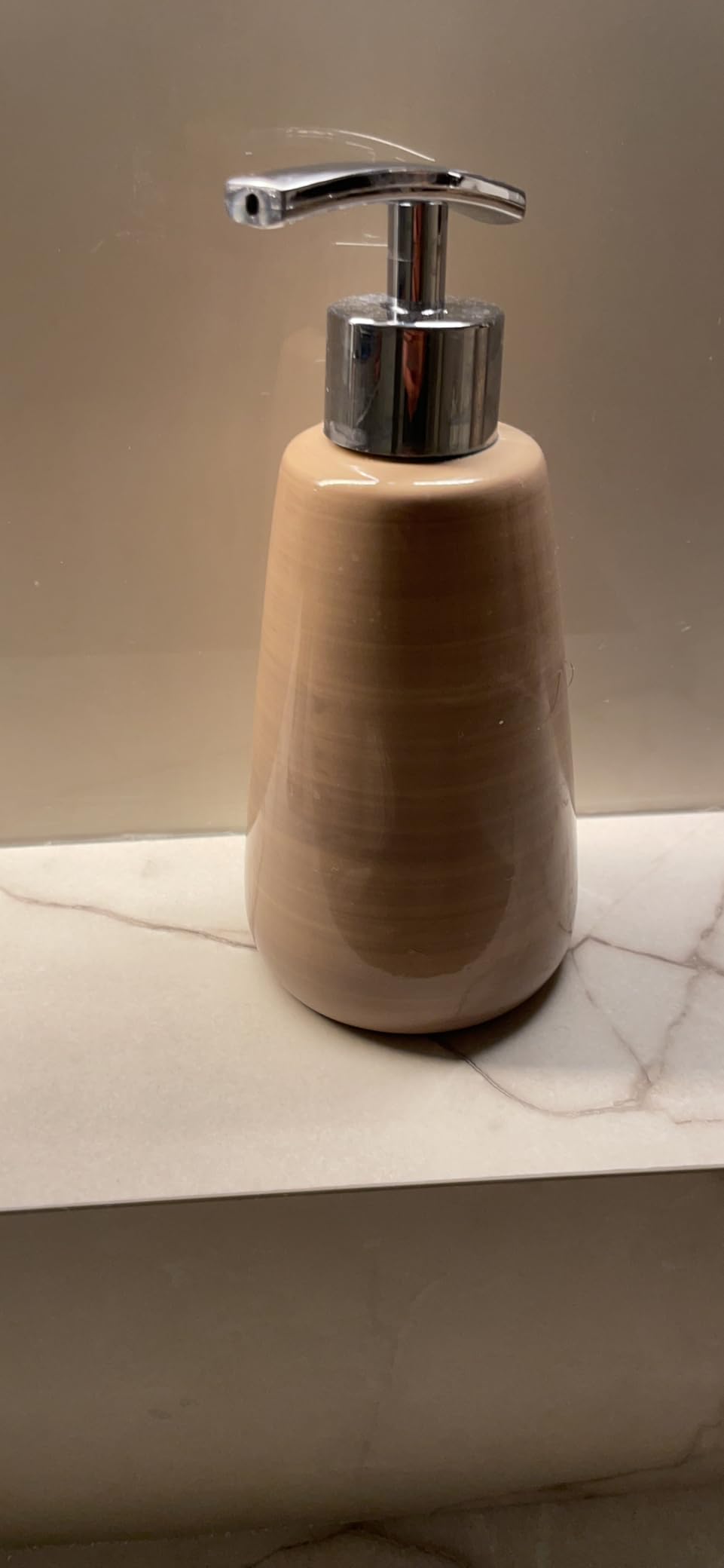 Wenko Pottery dispenser sapone ceramica petrolio 360 ml