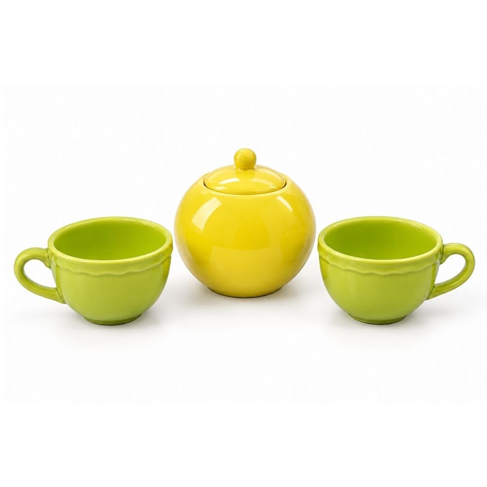 Cecaro Group Set Caffè tazzine ceramica 2 tazze con vassoio