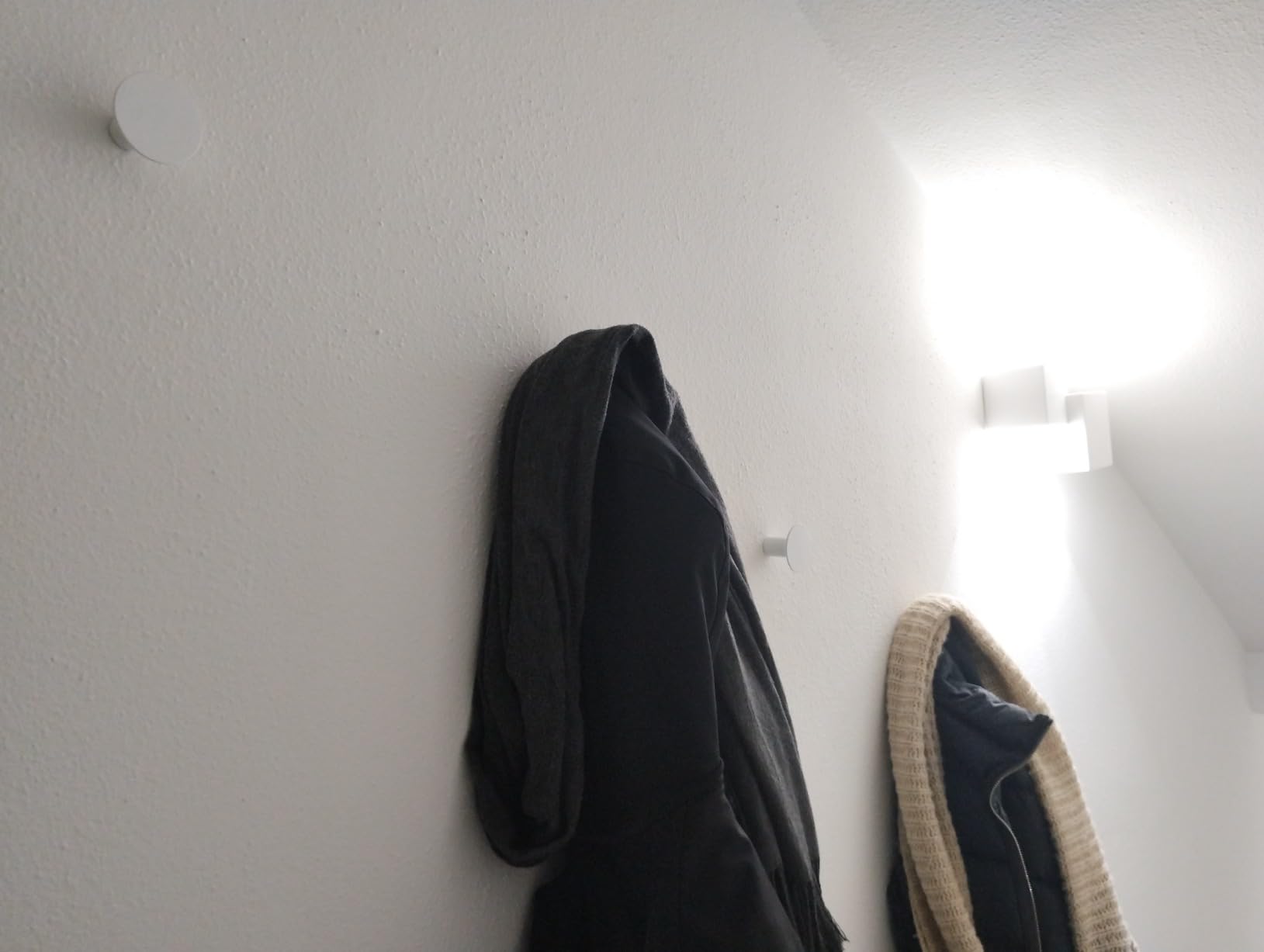 Wenko gancio a vite bianco Ø 5 cm