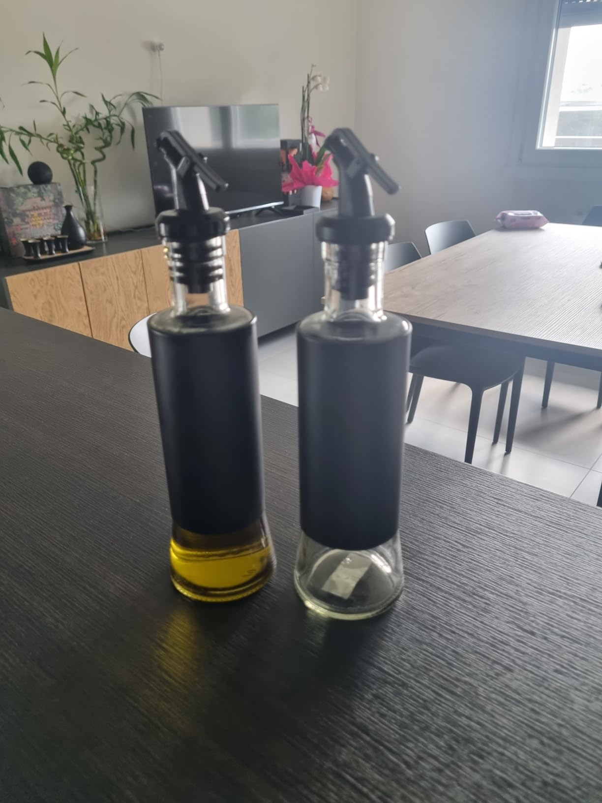 Wenko Boga oliera vetro 300 ml nero