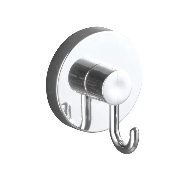 Wenko Vacuum-Loc Gancio Cromo Set 2 Pezzi Senza Forare