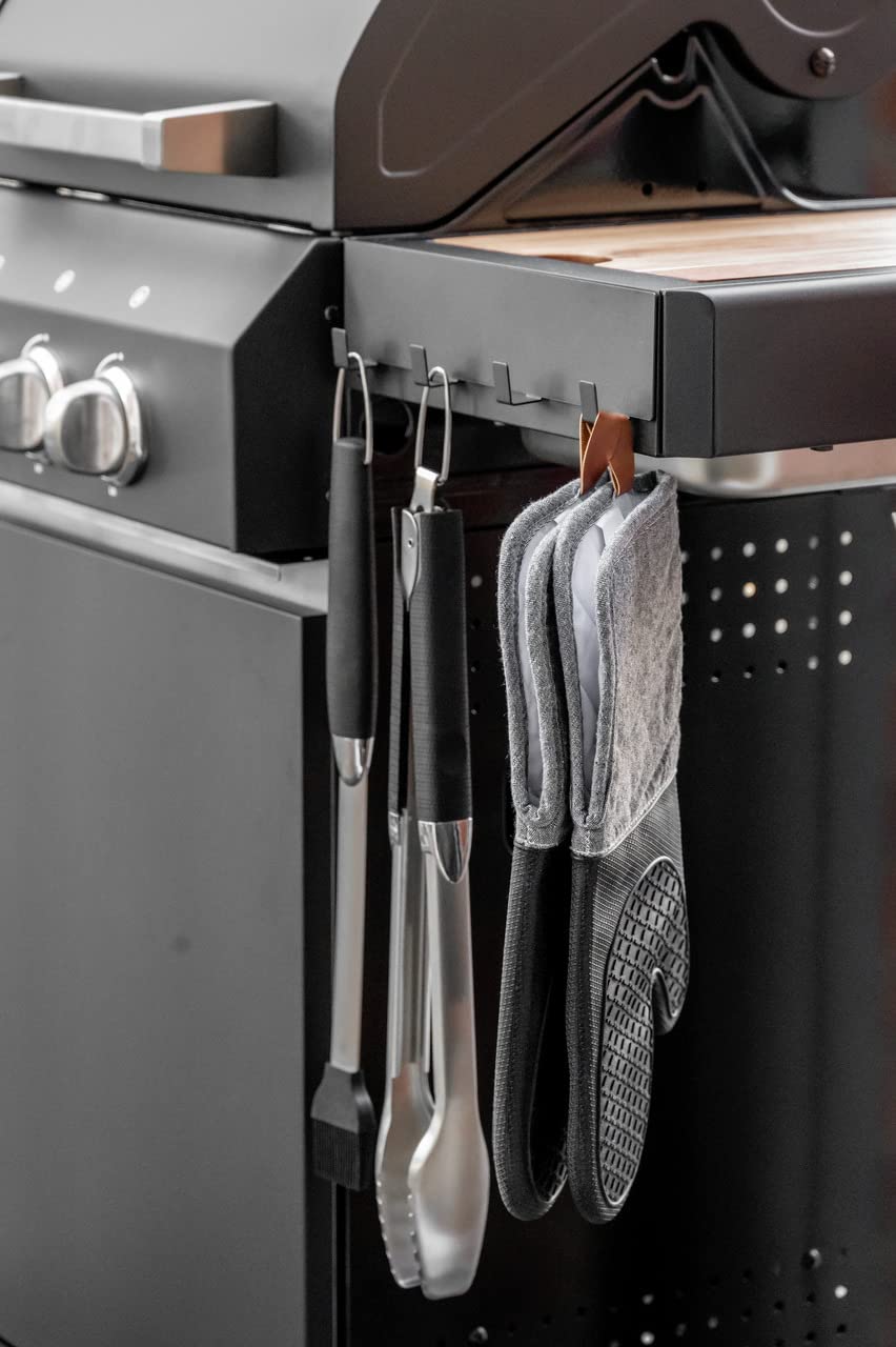 Wenko Black Outdoor Kitchen Ada guanti barbecue 2 pezzi