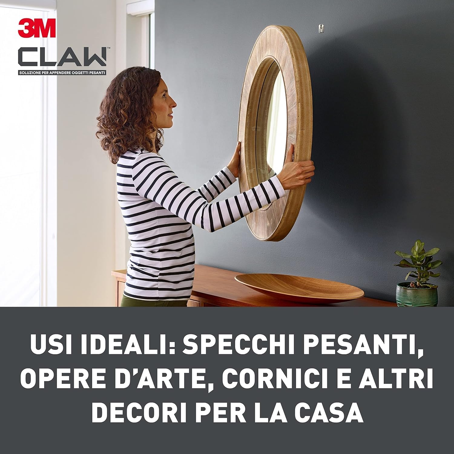 Command 3M Claw Ganci Cartongesso 6 Pezzi 20 kg