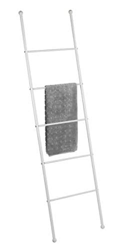 Wenko Viva scala portasciugamani bianca 43x156,5x3,5 cm acciaio