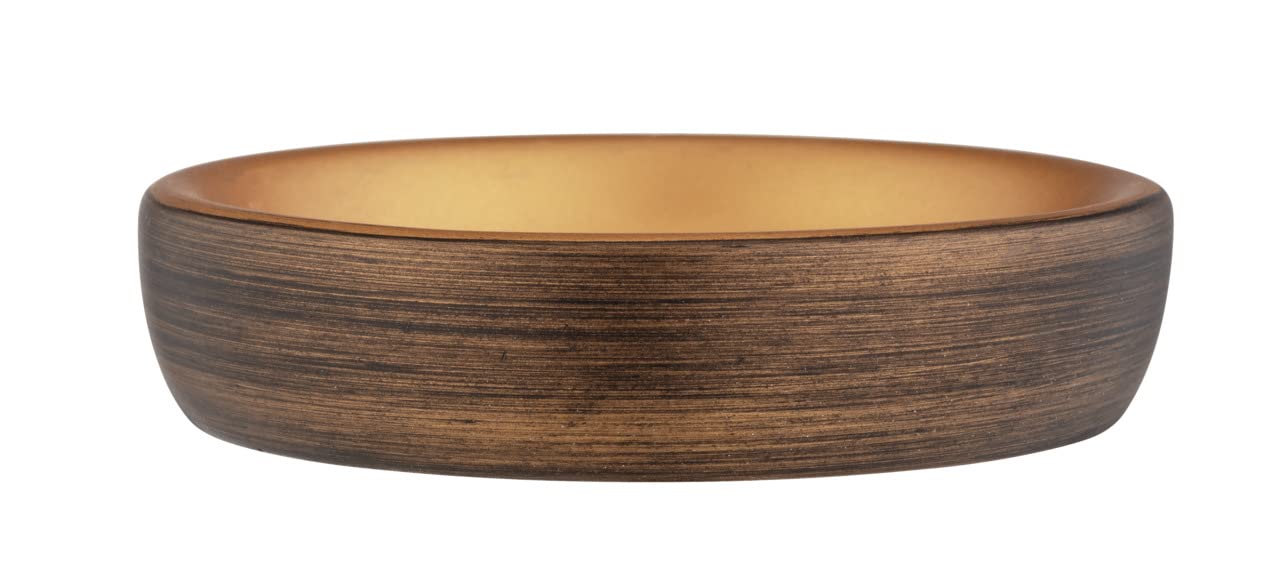 Wenko Palena portasapone bronzo Ø 10,5 cm