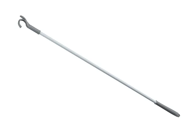 Wenko Herkules asta appendiabiti 76 cm bianco grigio
