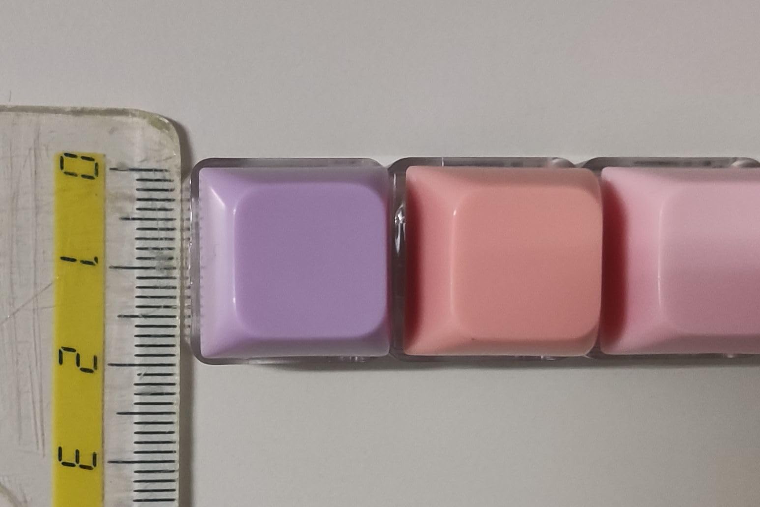Quelcc tastiera fidget portachiavi antistress 3 pezzi
