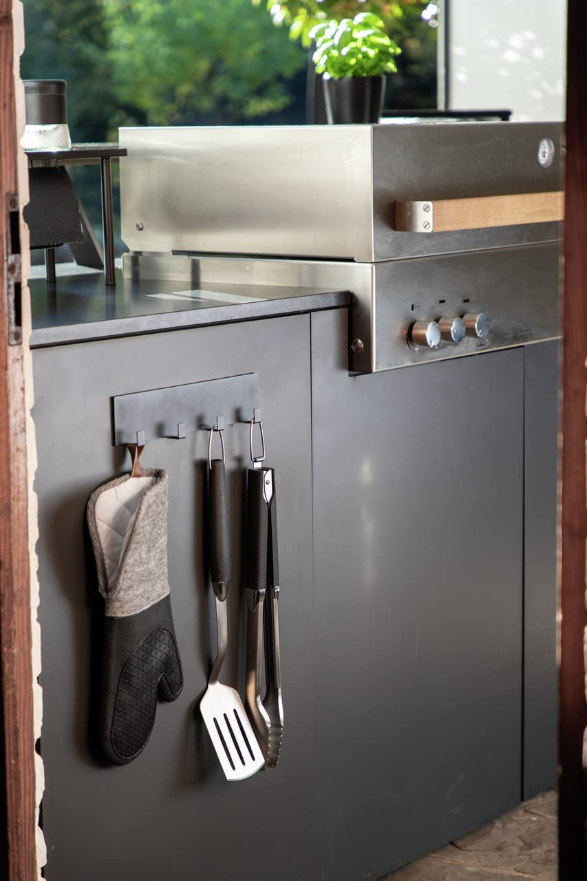 Wenko Black Outdoor Kitchen Ada guanti barbecue 2 pezzi