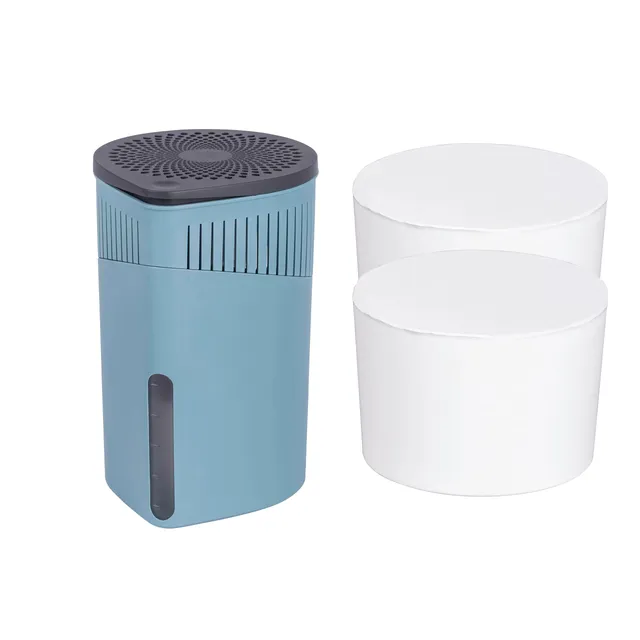 Wenko Drop Deumidificatore Turchese con 2 Ricariche 1 kg
