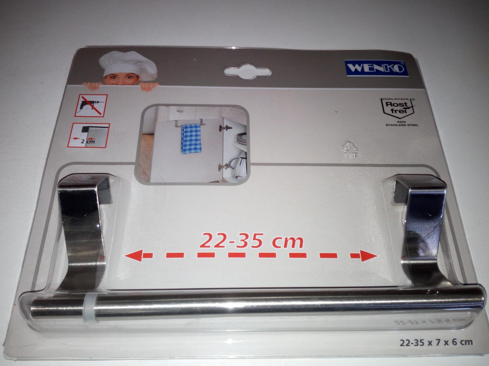 Wenko 79173100 Barra Portasalviette Telescopica 22-35 cm