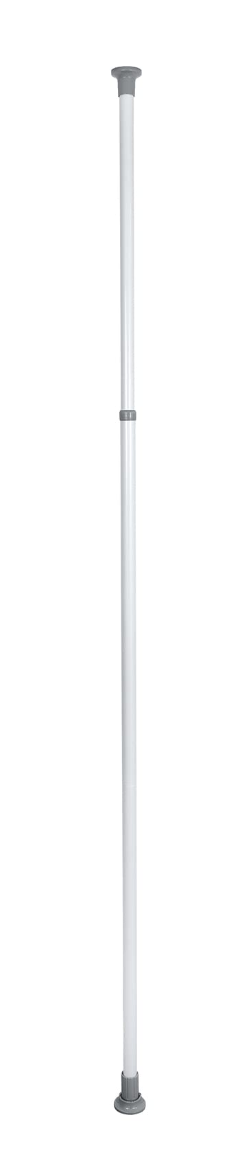 Wenko Herkules asta telescopica bianco grigio 165-300 cm