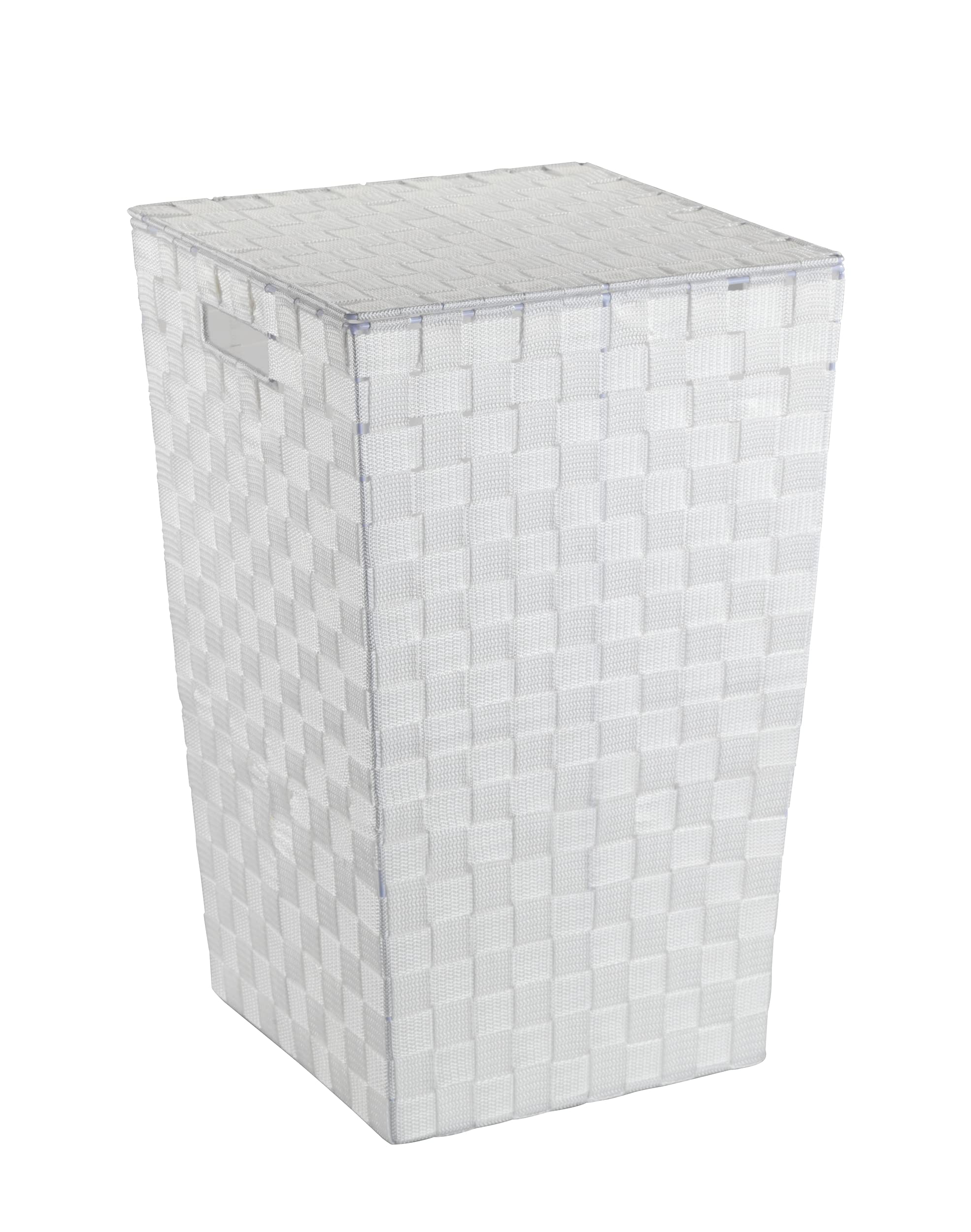 Wenko Adria Square 22277100 cesto biancheria 48L bianco con coperchio