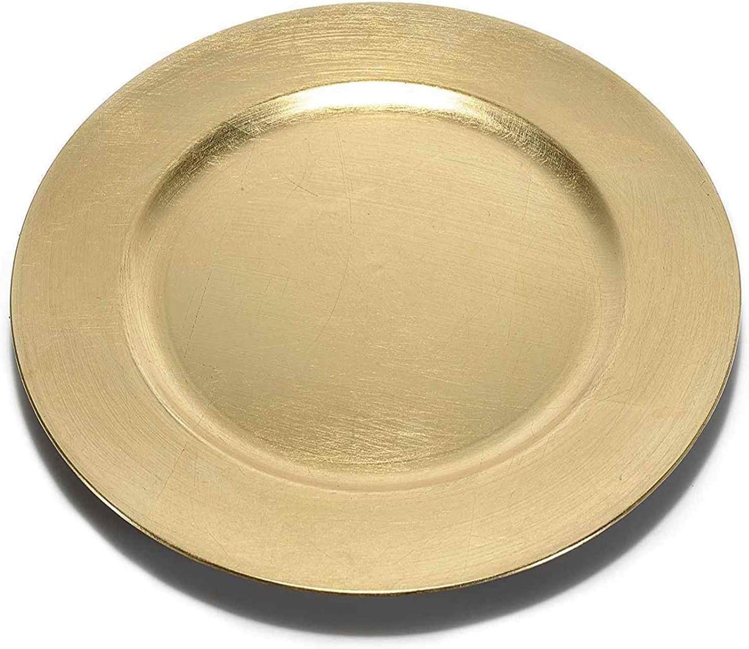 Cecaro Group Sottopiatti oro champagne 33cm 12 pezzi