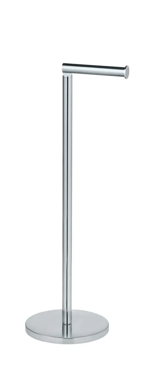 Wenko 2 in 1 portarotolo da terra acciaio lucido 55 cm