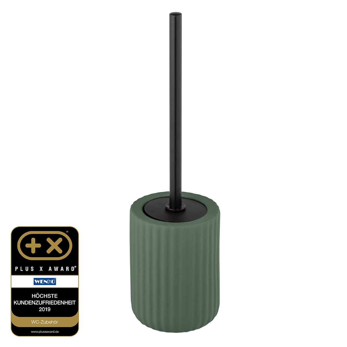 Wenko Belluno Portascopino Ceramica Verde Ø 11,5 cm