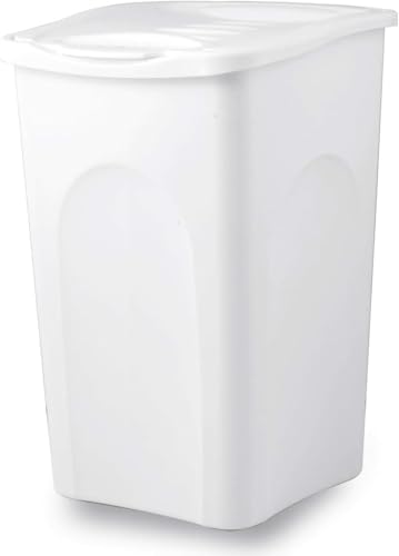 Cecaro Group portabiancheria bianco 50 lt rettangolare